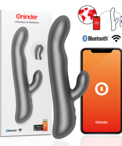 ONINDER - OSLO VIBRATION & ROTATION BLACK - APLICAȚIE GRATUITĂ