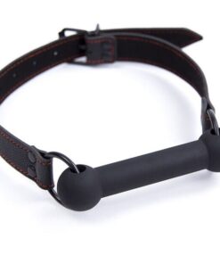 OHMAMA FETISH - BONE GAG WITH PU STRAP