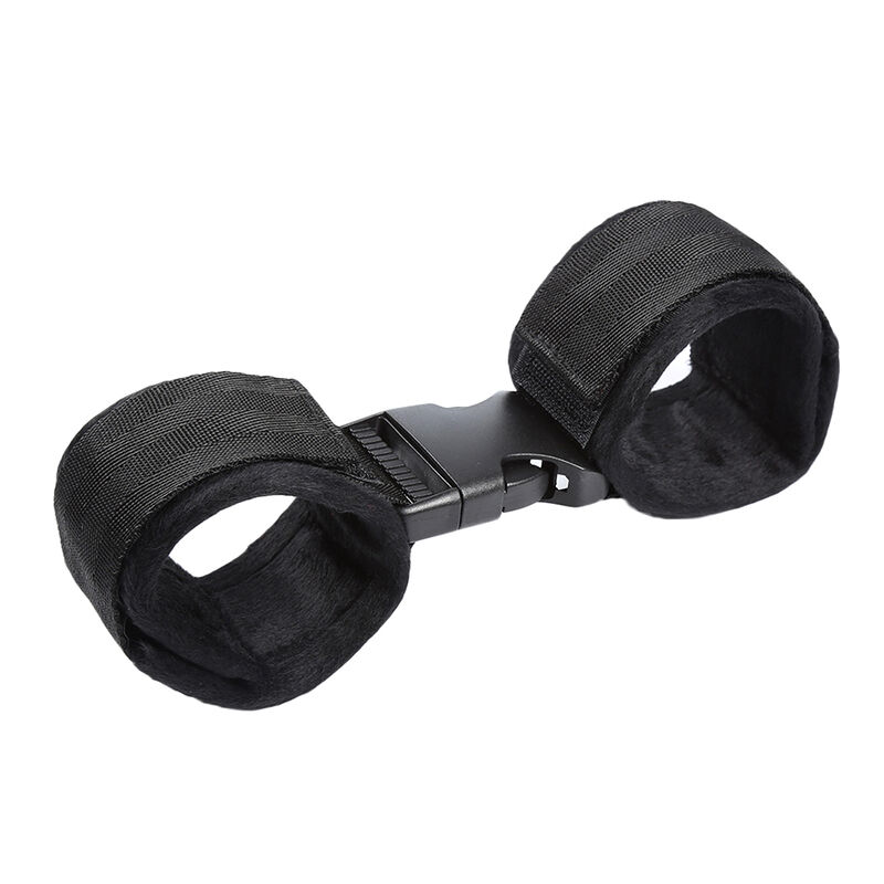 OHMAMA FETISH - HOOK AND LOOP FASTENER NYLON WRIST RESTRAINTS - Image 3