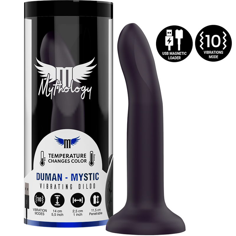 MYTHOLOGY DUMAN MYSTIC DILDO S - VIBRATOR WATCHME WIRELESS TECHNOLOGY COMPATIBLE - Image 4