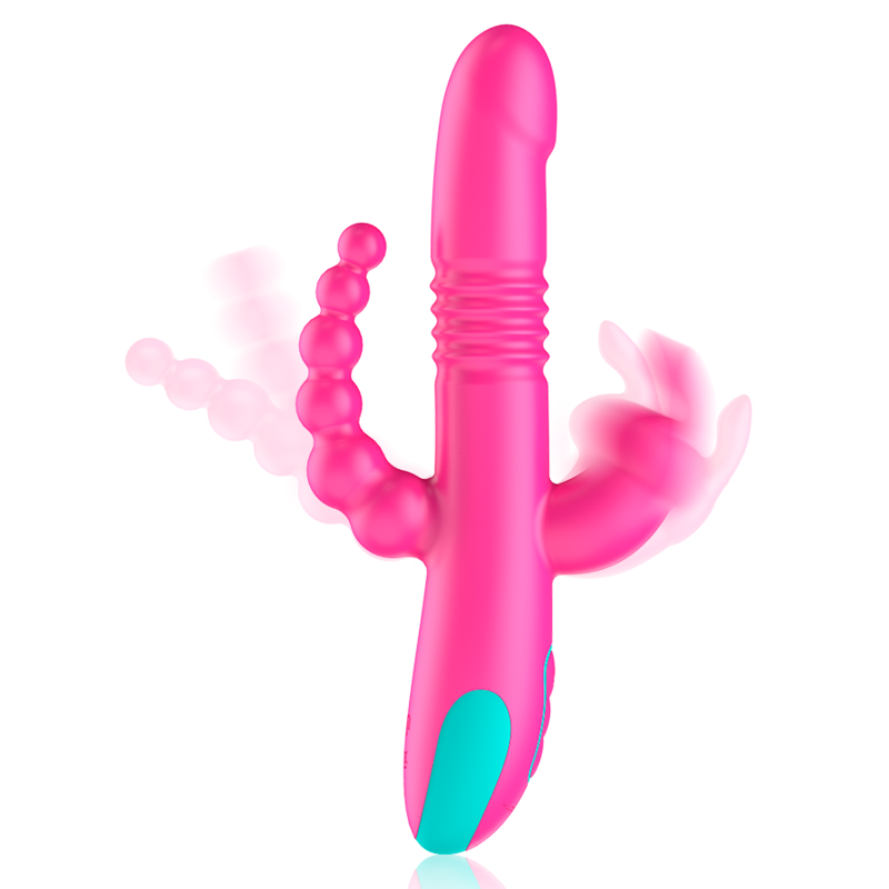 HAPPY LOKY - DONALD TRIPLE STIMULATION: ANAL, G-SPOT CLITORAL WATCHME WIRELESS TECHNOLOGY COMPATIBLE - Image 3