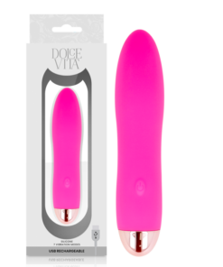 DOLCE VITA - RECHARGEABLE VIBRATOR FOUR PINK 7 SPEEDS