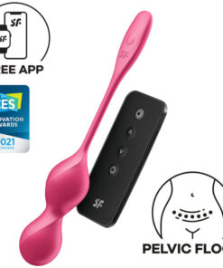SATISFYER - LOVE BIRDS 2 VIBRATING KEGEL BALLS + FREE APP