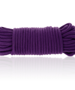 DARKNESS - COTTON BONDAGE ROPE 20 METERS LILAC
