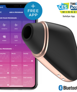 SATISFYER LOVE TRIANGLE ESTIMULADOR Y VIBRADOR - BLANCO