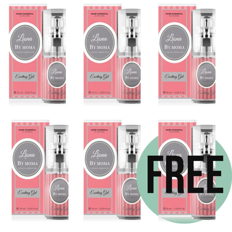 LIONA BY MOMA - LIQUID VIBRATOR EXCITING GEL15 ML 5+1 FREE