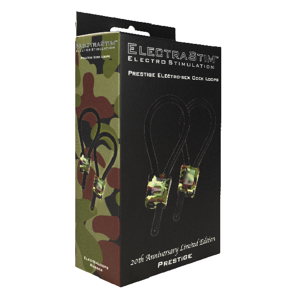 ELECTRASTIM - PRESTIGE ELECTRALOOPS ADJUSTABLE COCK RINGS CAMOUFLAGE - Image 4