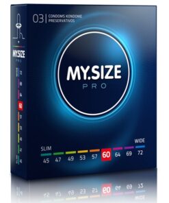 MY SIZE - PRO CONDOMS 60 MM 3 UNITS