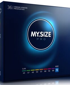 MY SIZE - PRO CONDOMS 72 MM 36 UNITS