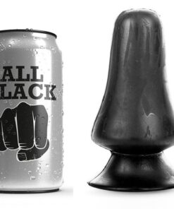 ALL BLACK - ANAL PLUG 12 CM