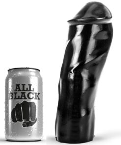 ALL BLACK - DILDO REALISTIC 20 CM