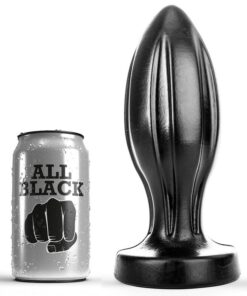 ALL BLACK - ANAL PLUG 21 CM