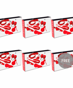 EXPERIENCE - BDSM FETISH KIT RED SERIES 5+1 FREE