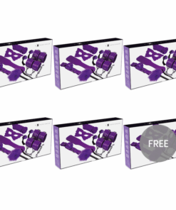 EXPERIENCE - BDSM FETISH KIT PURPLE SERIES 5+1 FREE