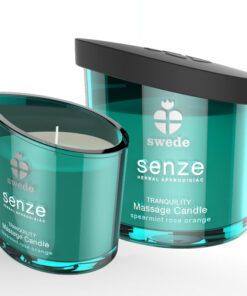 SWEDE - SENZE TRANQUILITY MASSAGE CANDLE - SPEARMINT, ROSE, ORANGE