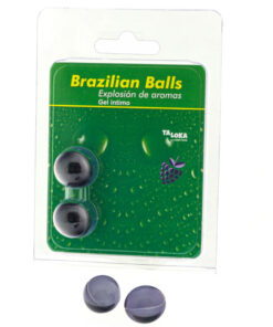 TALOKA - 2 BRAZILIAN BALLS BERRIES INTIMATE GEL