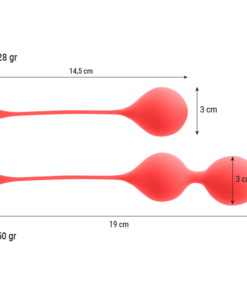 INTENSE - KEGEL BALLS PACK KENDALL RED