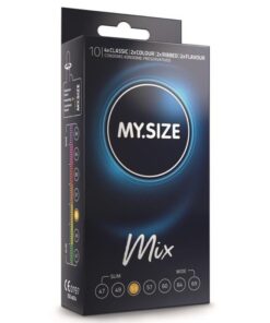 MY SIZE - MIX CONDOMS 53 MM 10 UNITS