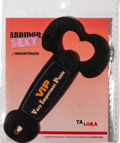 TALOKA - MAGNETIC METAL OPENER VERY IMPORTANT PENIS BLACK