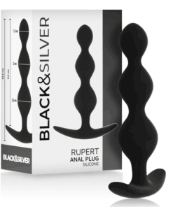 BLACKSILVER - RUPERT ANAL BALL CHAIN 10 CM