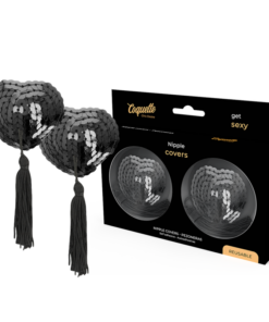 COQUETTE CHIC DESIRE - NIPPLE COVERS BLACK