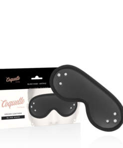 COQUETTE CHIC DESIRE - FANTASY VEGAN LEATHER BLIND MASK WITH NEOPRENE LINING