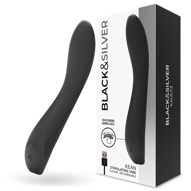 BLACKSILVER - KEAN VIBRATOR TOUCH CONTROL