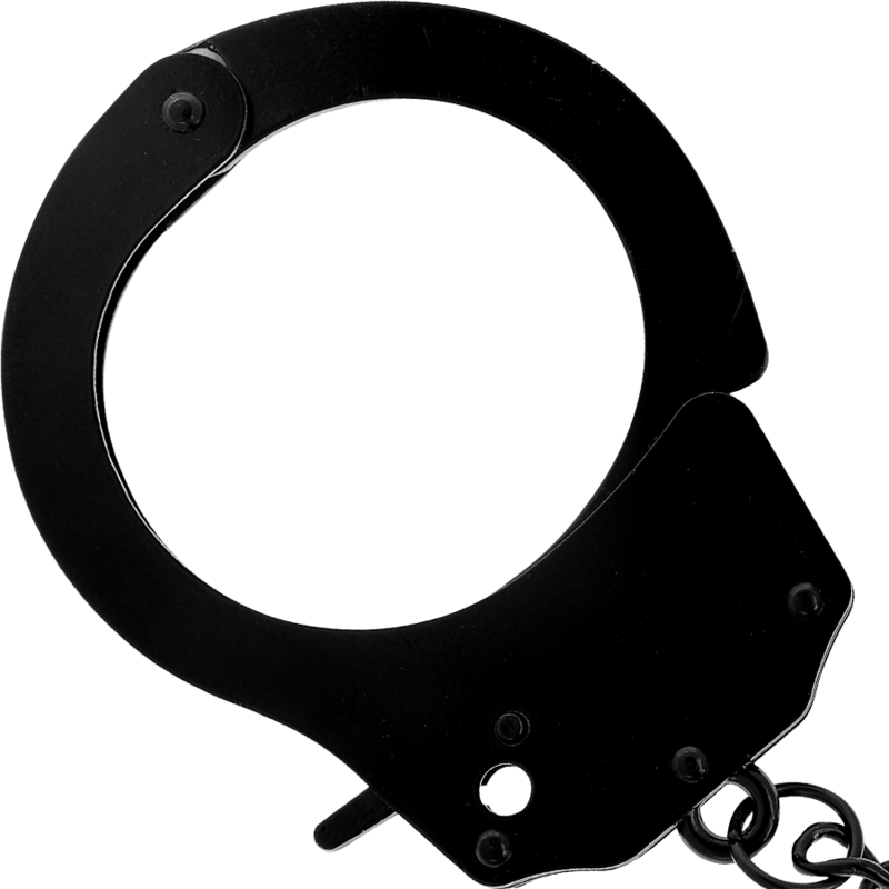 DARKNESS - METAL HANDCUFFS FOR BLACK HANDS - Image 3