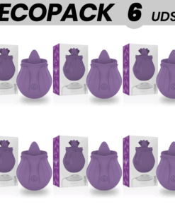 ECOPACK 6 UNITS - INTENSE VIOLET CLITORIS STIMULATOR 10 LILAC VIBRATIONS