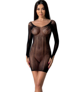 PASSION - BS101 BODYSTOCKING NEGRO TALLA UNICA