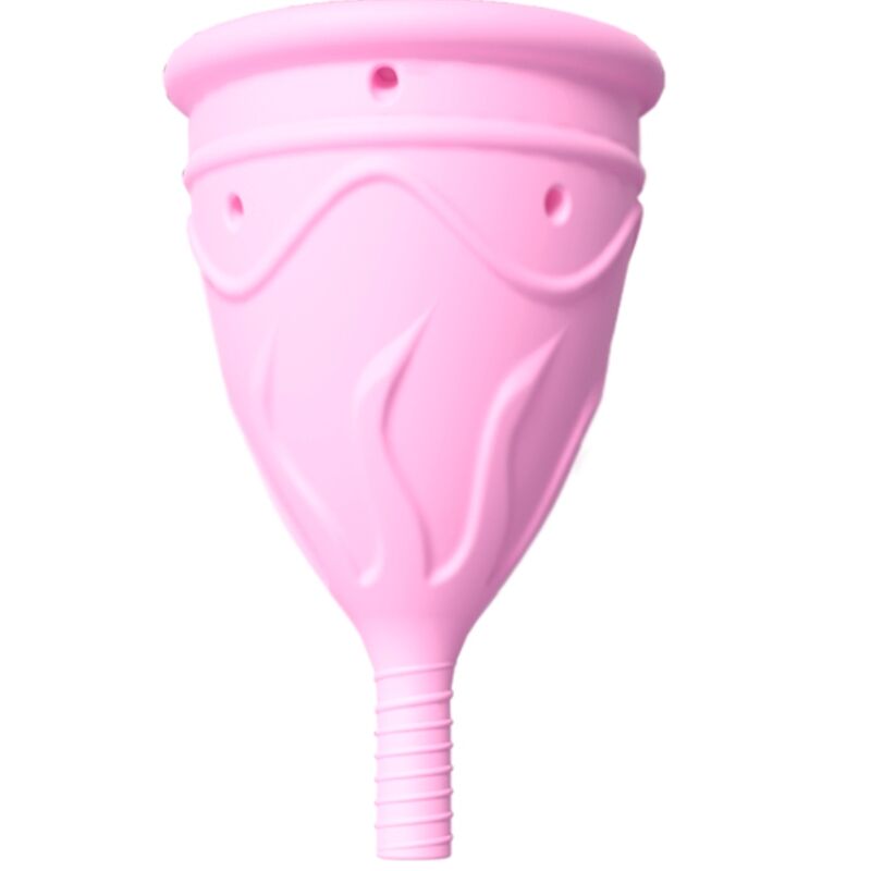 FEMINTIMATE - EVE SILICONE MENSTRUAL CUP - SIZE S - Image 2
