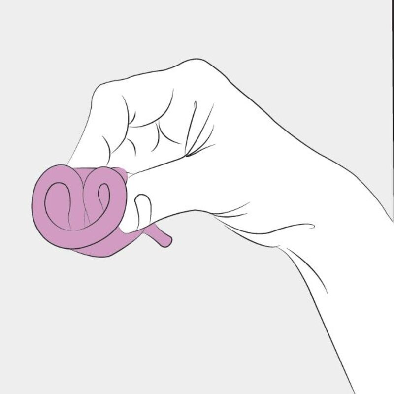 FEMINTIMATE - EVE SILICONE MENSTRUAL CUP - SIZE S - Image 4