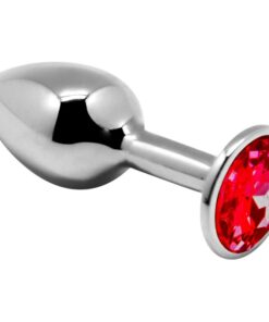 ALIVE - ANAL PLEASURE MINI PLUG METAL RED SIZE S