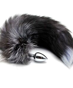 ALIVE - ANAL PLEASURE PLUG METAL FOX TAIL SIZE L
