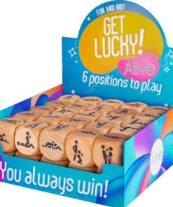 ALIVE - GET LUCKY DICE 6 POSITIONS (BOX 50 UNITS)