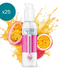 WATERFEEL - PASSION FRUIT WATER BASED LUBRICANT 175 ML PACK 25 UNITS