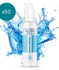 WATERFEEL - NATURAL LUBRICANT 150 ML PACK 50 UNITS
