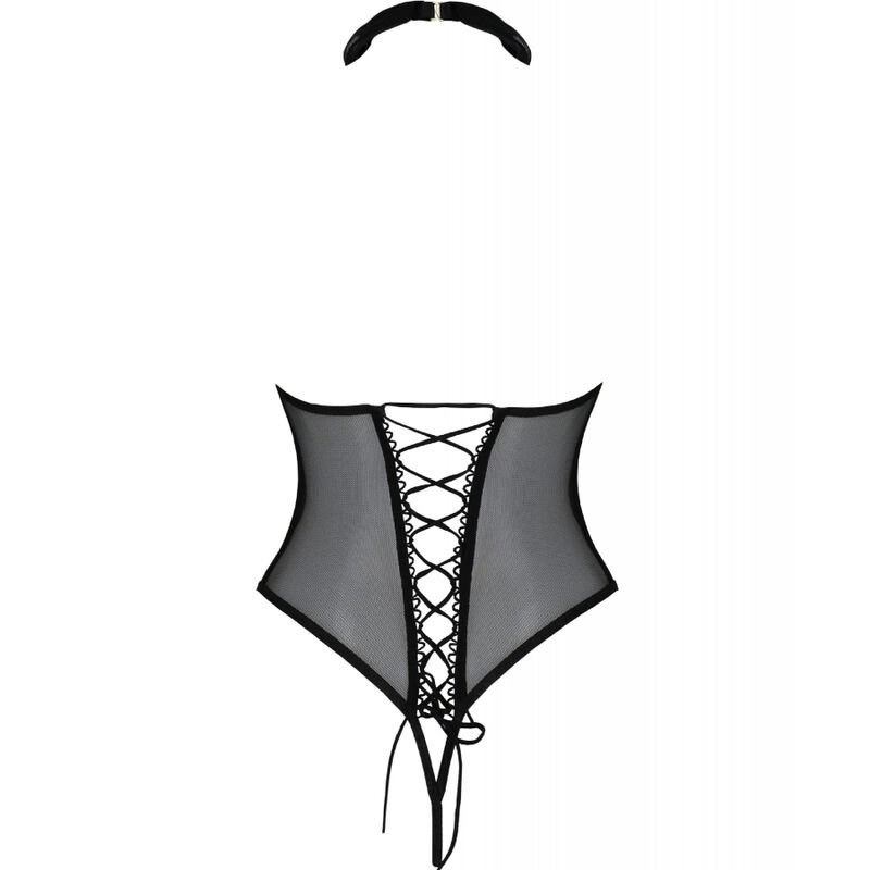 PASSION - TRISHA BODY ABIERTO NEGRO S/M - Image 4