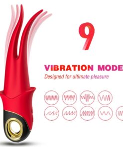 ARMONY - SHADOW VIBRATOR DOUBLE-HEAD TEASING RED