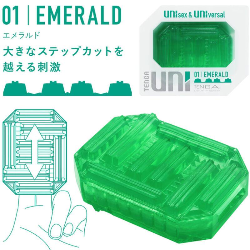 TENGA - UNI VARIETY MASTURBATOR THIMBLE PACK 4 UNITS - Image 2