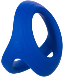 CALEXOTICS - ADMIRAL COCK BALL DUAL RING BLUE