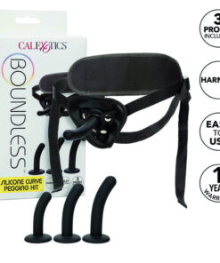 CALEXOTICS - BOUNDLESS SILICONE CURVE PEGGING KIT