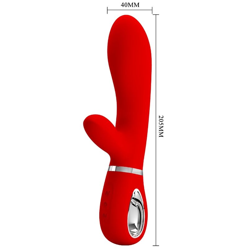 PRETTY LOVE - THOMAS MULTIFUNCTION G-SPOT VIBRATOR RED - Image 5