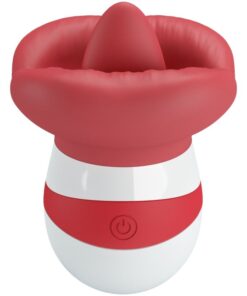 PRETTY LOVE - MINA TONGUE STIMULATOR LIGHT RED