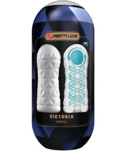 PRETTY LOVE - VICTORIA CECIL MASTURBATOR WHITE