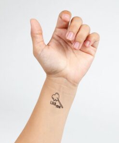 SECRET PLAY - SET OF 10 CANDY COLLECTION TEMPORARY TATTOOS