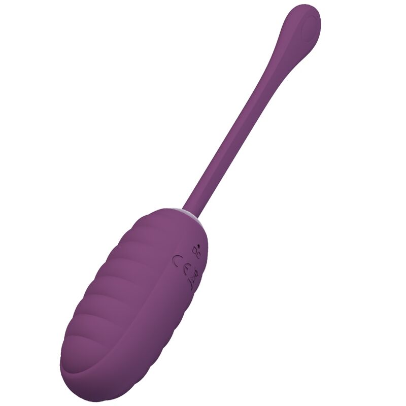 PRETTY LOVE - CASPER PURPLE RECHARGEABLE VIBRATING EGG - Image 2