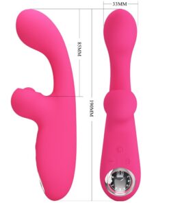 PRETTY LOVE - SKYLAR PINK STIMULATOR VIBRATOR