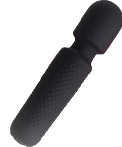 ARMONY - YOUR MAGIC MASSAGER  VIBRATOR RECHARGEABLE 10 VIBRATIONS WAND DOTS BLACK