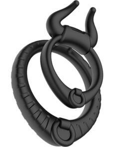 ARMONY - BULL'S PASION RING BLACK